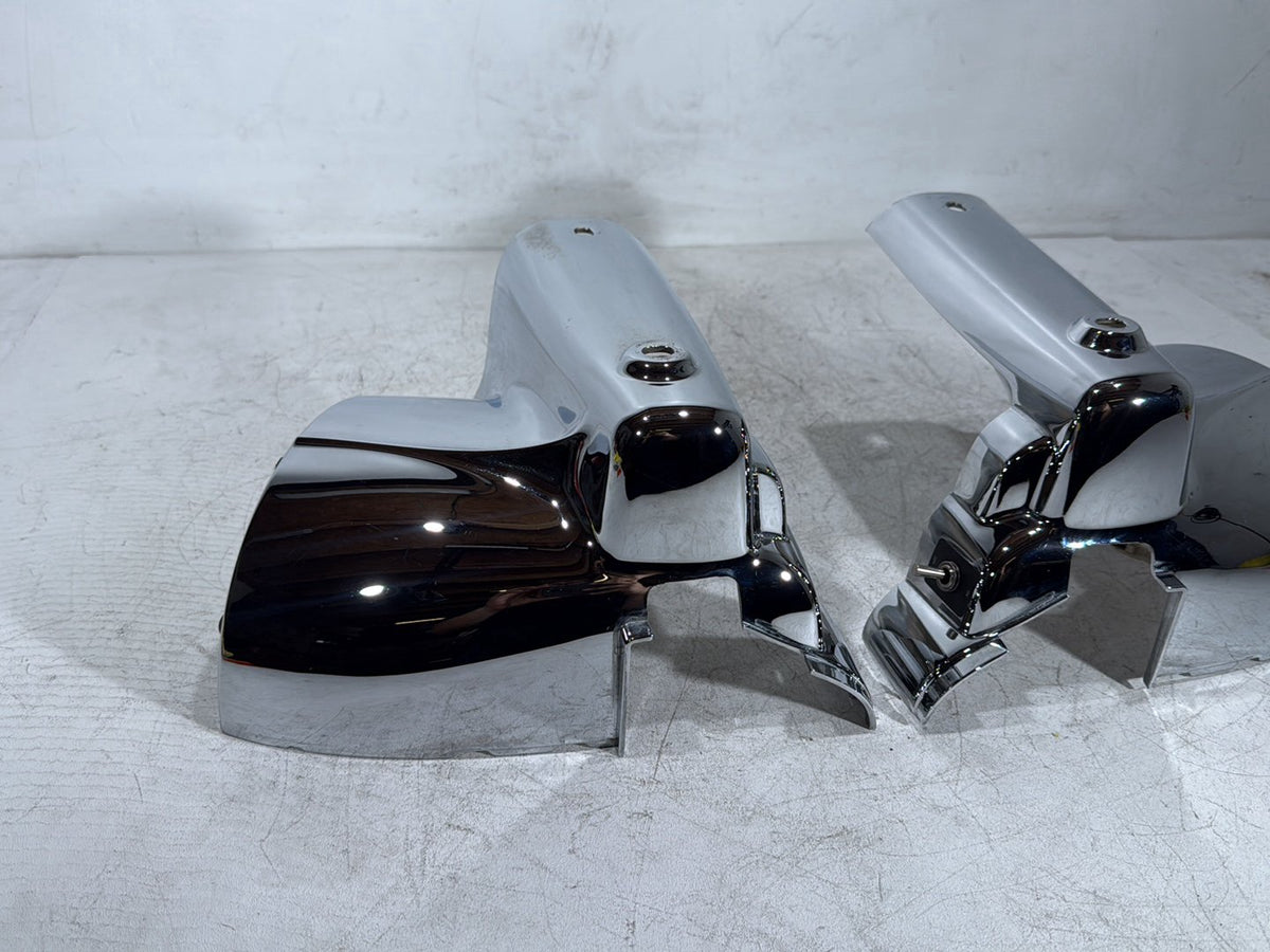 2005 Harley Road King Touring Police OEM Left & Right Headlamp Nacelle Covers