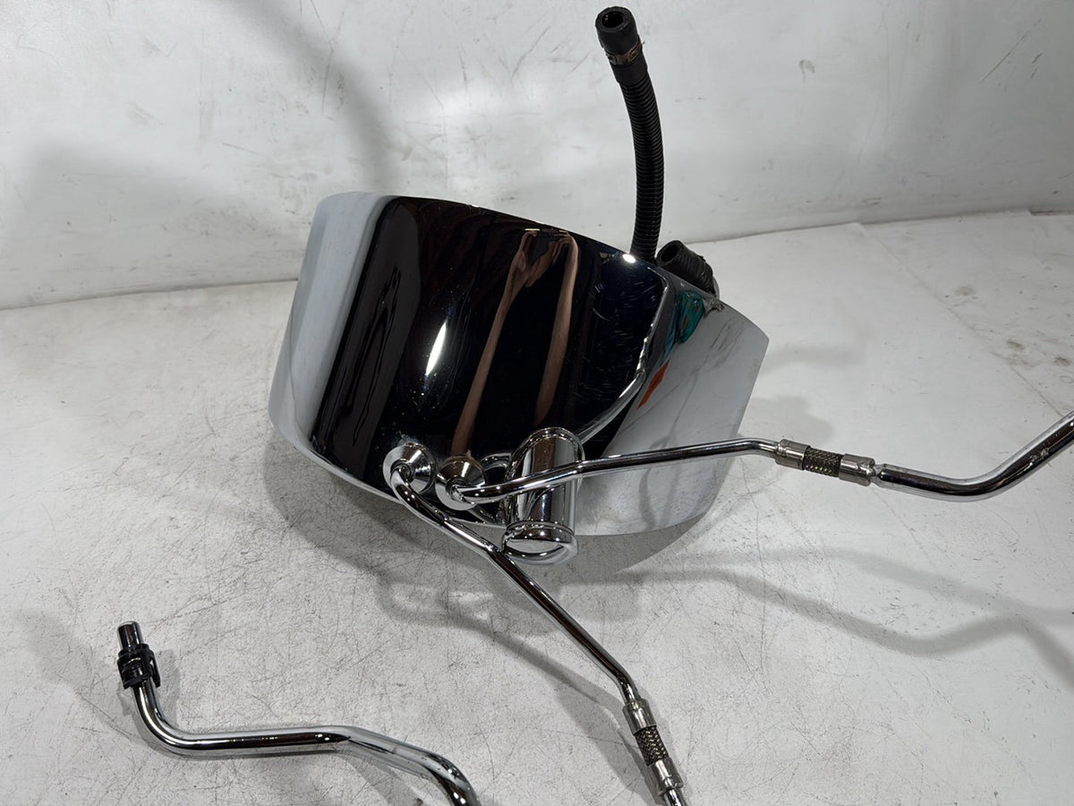 2004 Harley Heritage Softail Classic FLSTCI OEM Oil Tank Reservoir Bottle Canister & Dipstick