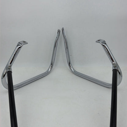 1999 - 2006 Harley-Davidson Touring Road King Rear Left Right Saddlebag Guard Rails Bar  	49194-85