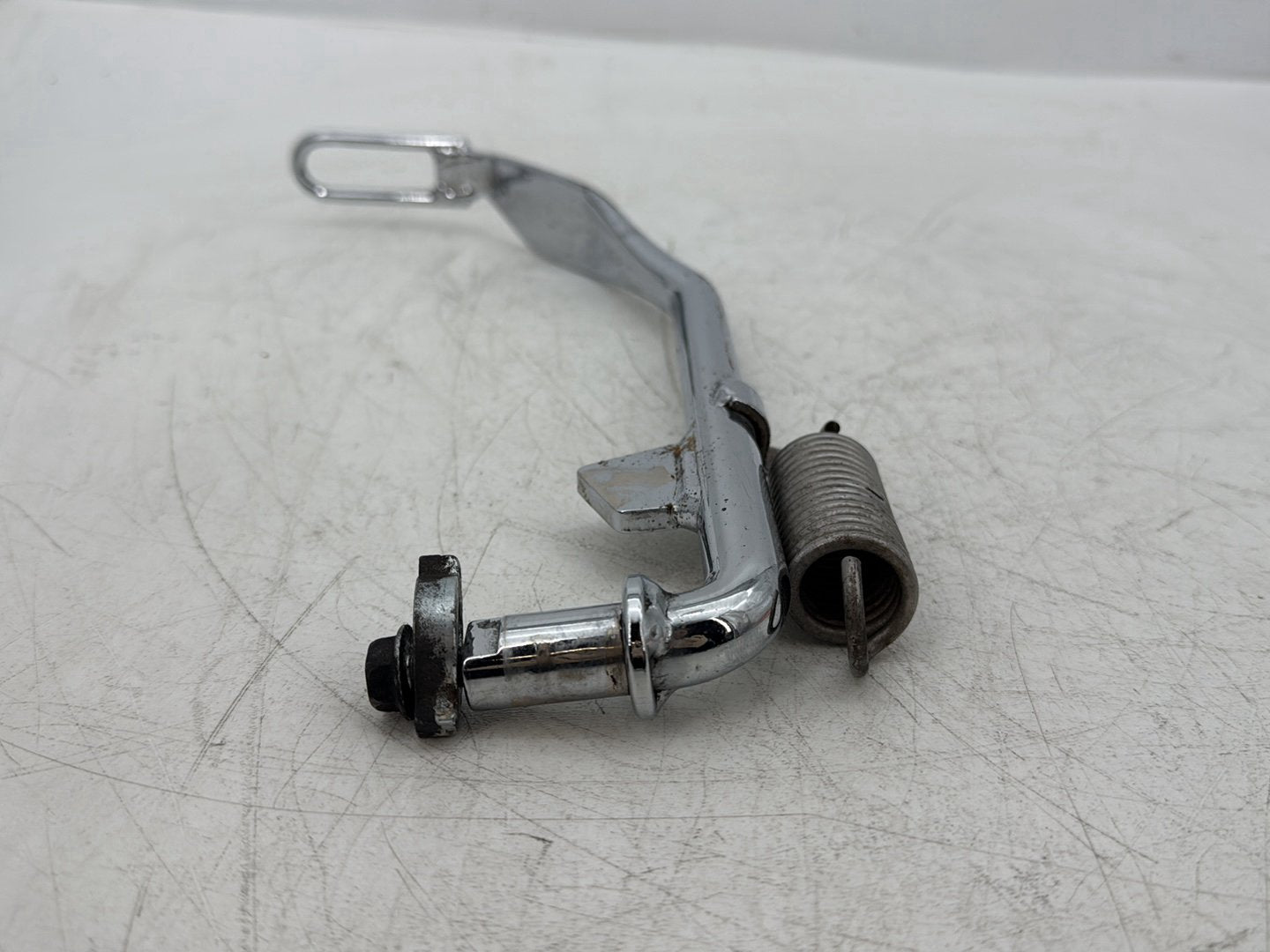 2005 Harley Dyna FXDWG Wide Glide OEM Left Side Jiffy Kick Stand & Spring