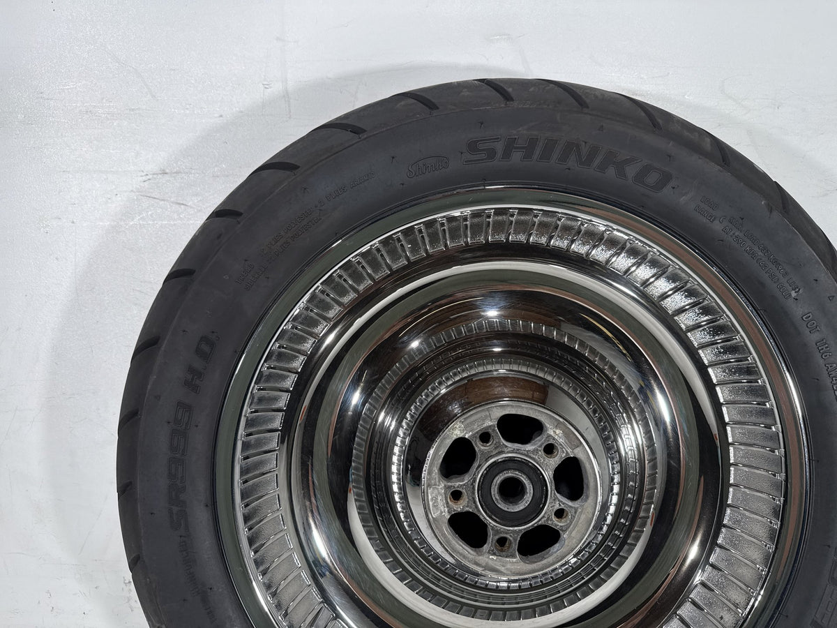 2003 Harley Softail Deuce FXSTDI OEM Rear Wheel Rim Tire 160/70B17 17"