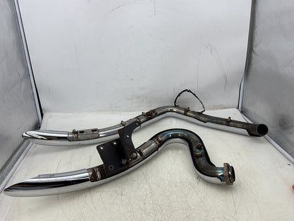 2012 Harley Dyna Super Glide Custom FXDCI OEM Exhaust System Header Pipe