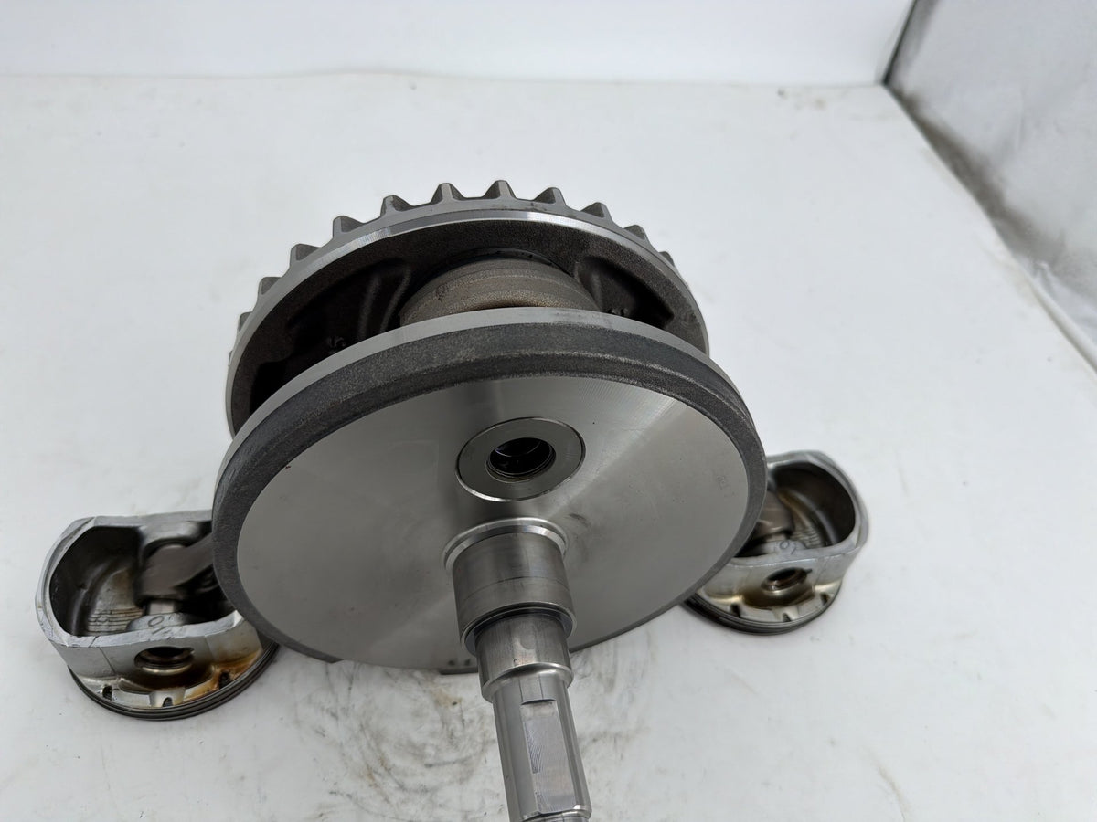 16 Harley Touring Street Glide OEM Twin Cam Engine Crank Shaft Flywheel Pistons