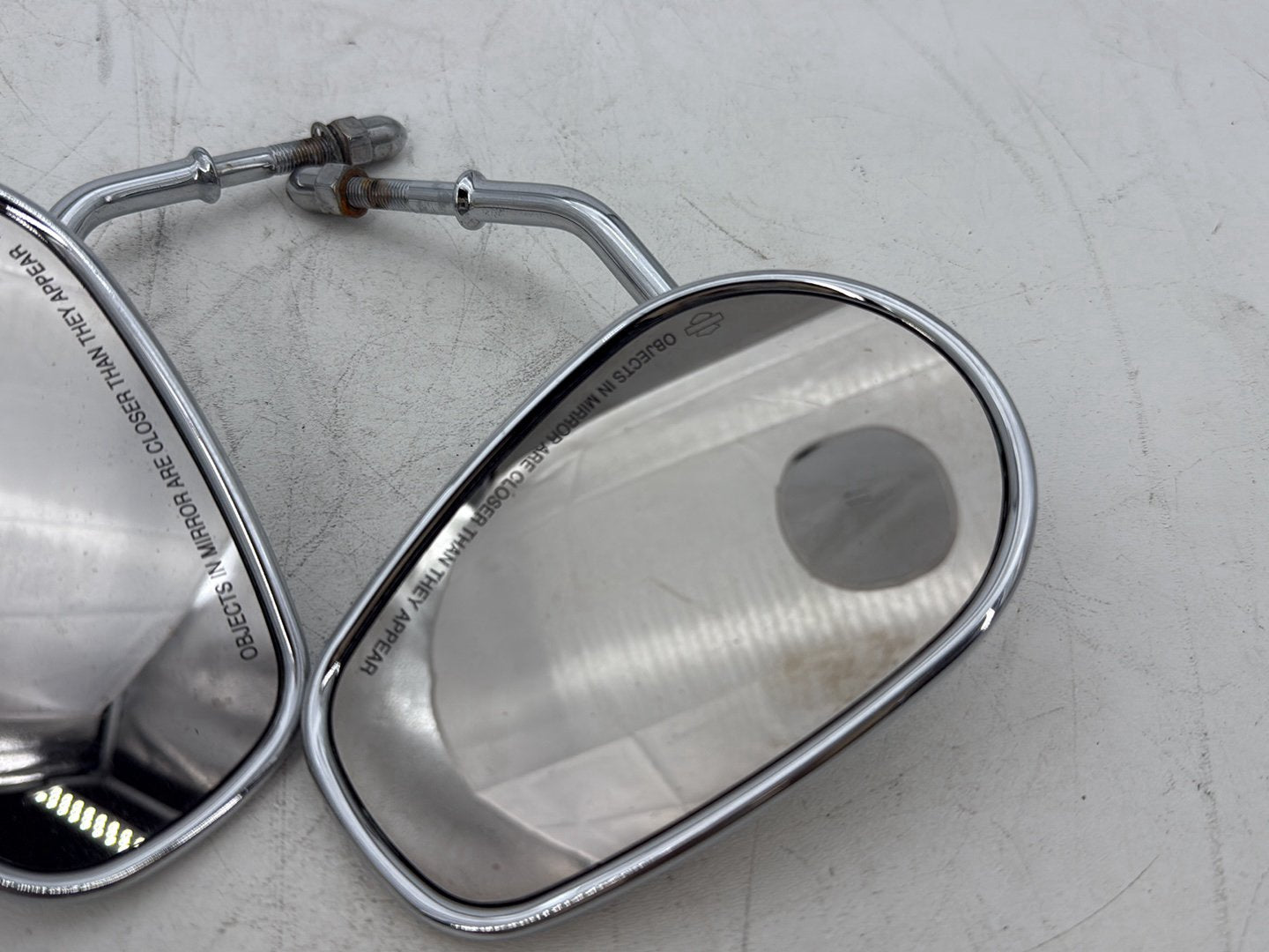 2005 Harley Heritage Softail Classic OEM Left Right Rear View Mirror 91840-03B