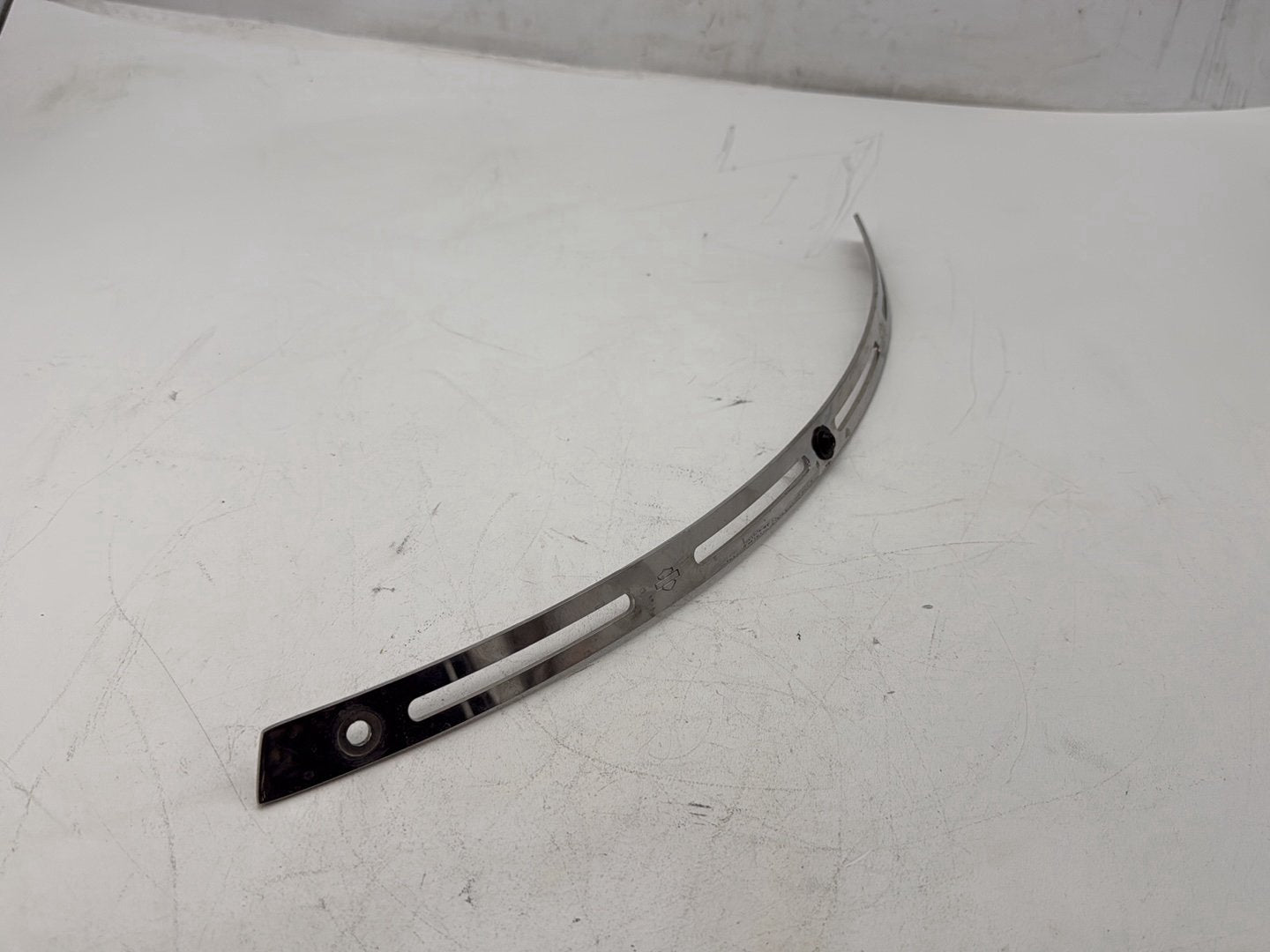 2007 Harley Touring FLHTP Electra Glide Police OEM Front Windshield Mount Trim Strip 58247-96