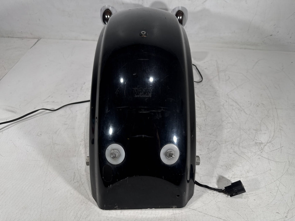 11 Harley Street Glide Touring FLHX-103 OEM Rear Wheel Fender & Turn Signals Bar
