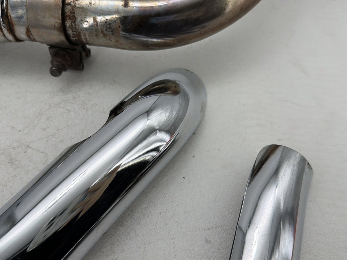 2000 Harley Sportster 883 Custom XL883C OEM Exhaust Header Pipes Muffler