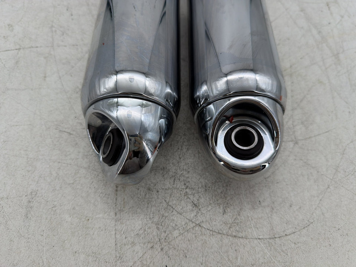 2012 Harley Dyna Fat Bob FXDF 103 OEM Rear Left Right Shock Absorbers 12"