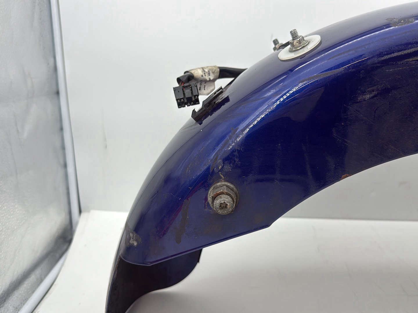 2007 Harley Touring FLHTCU Electra Glide Ultra OEM Rear Wheel Fender & Turn Signals Bar