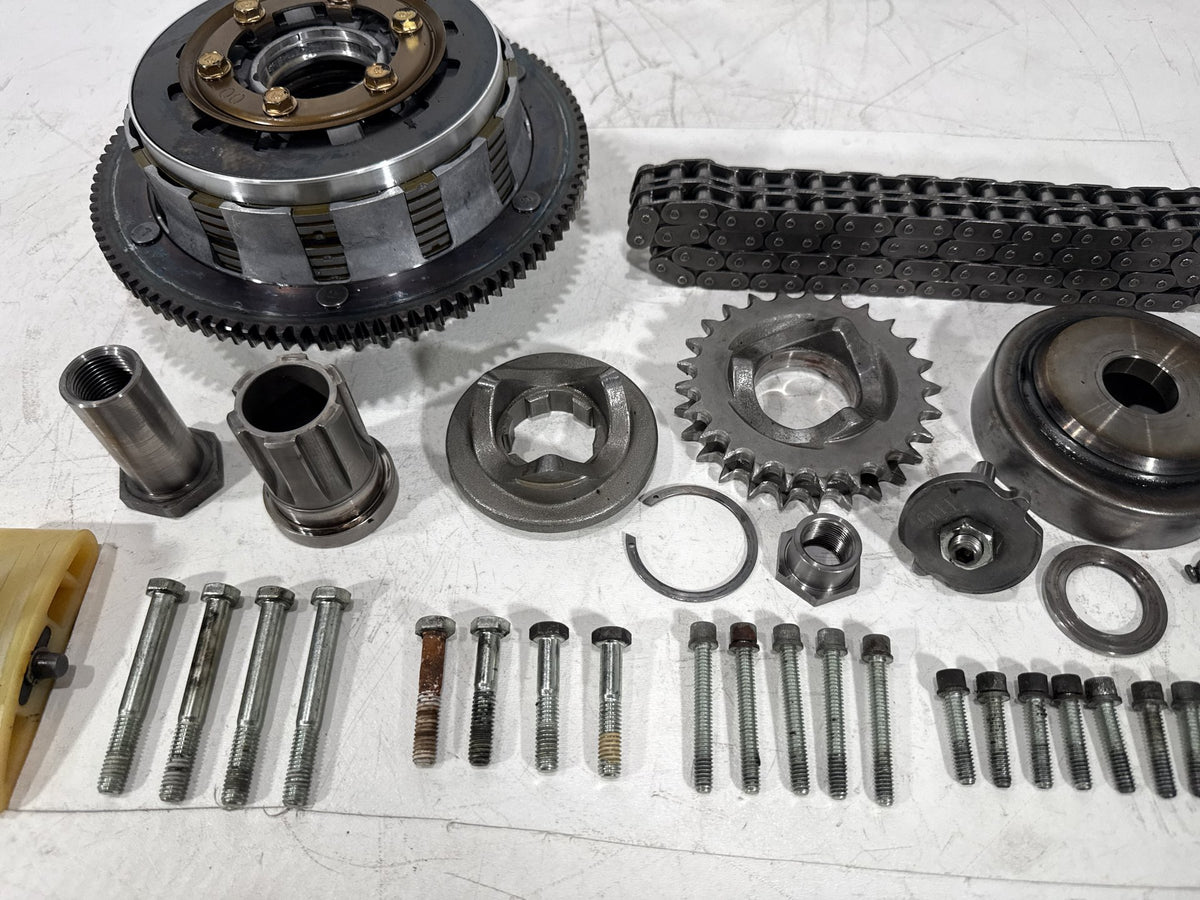 2002 Harley Heritage Softail Classic FLSTC OEM Clutch Basket Chain Tensioner Kit