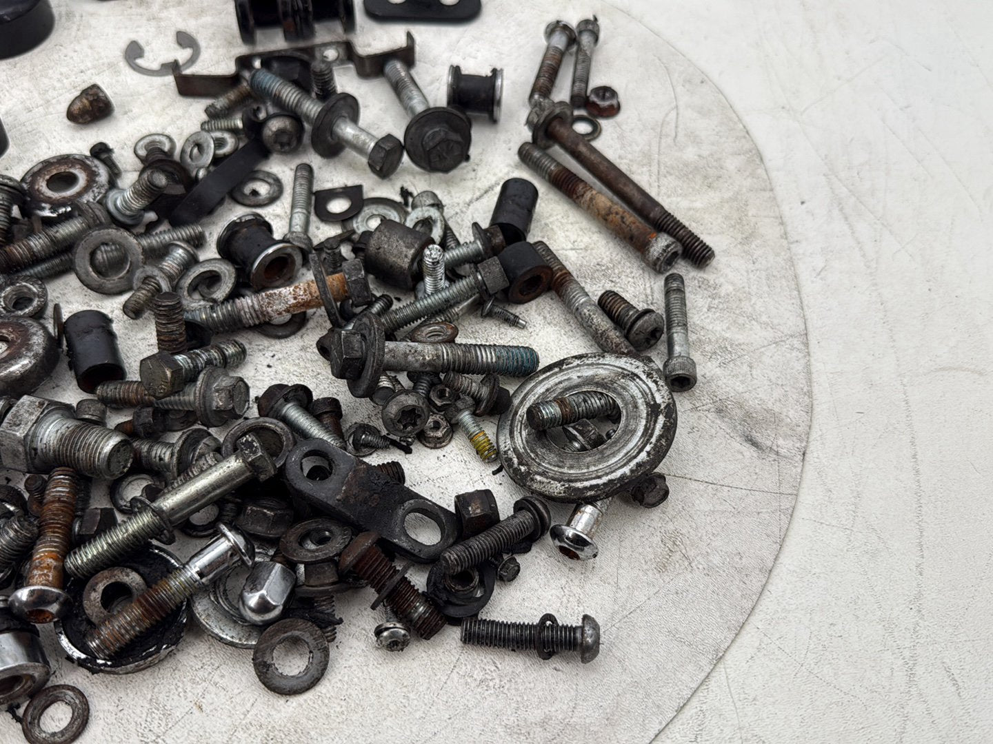 2011 Harley Softail FLSTFB Fat Boy OEM Hardware Bolts Nuts & Brackets