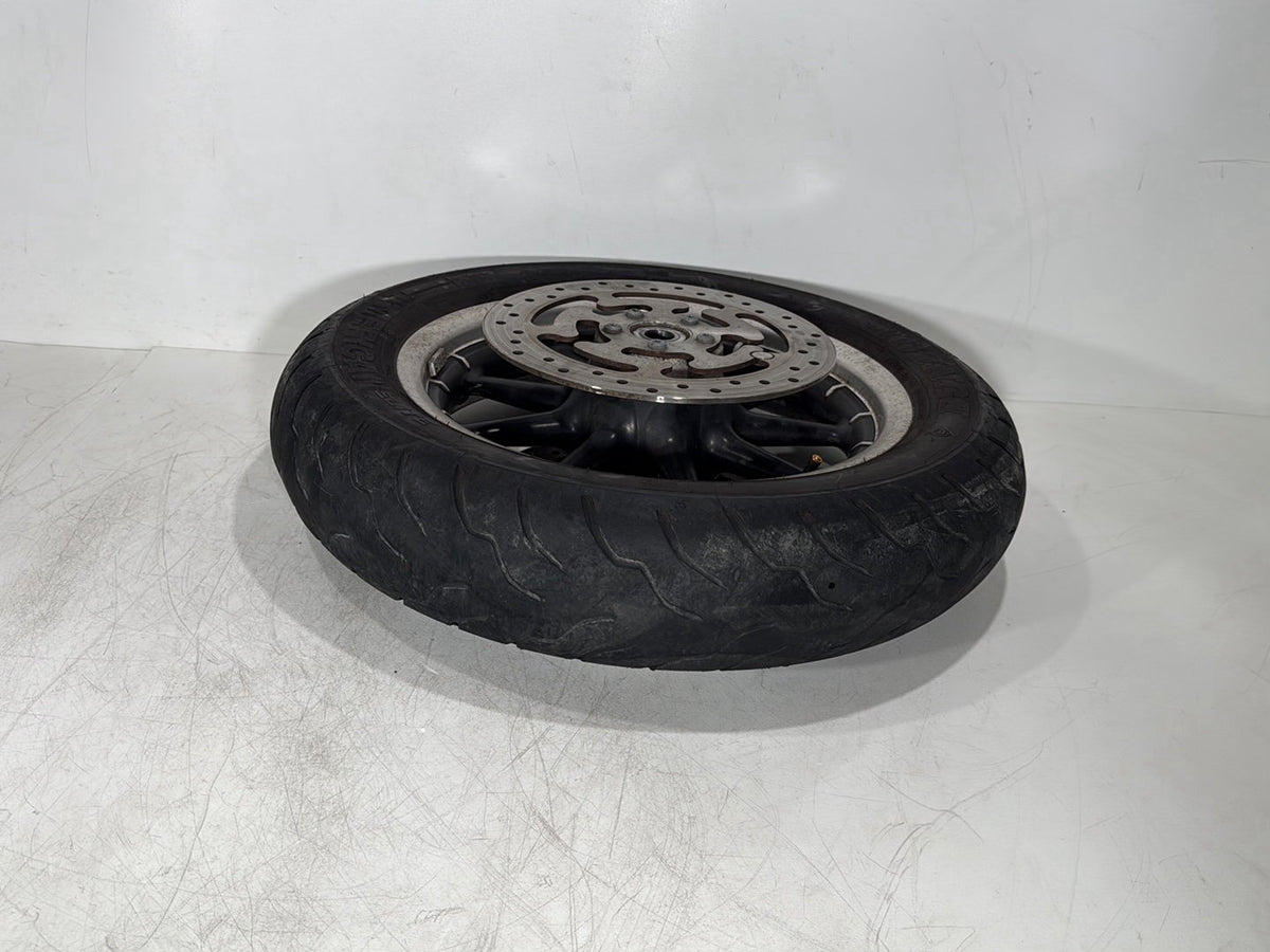 2008 Harley Touring FLHT Electra Glide OEM Front Wheel Rim Tire MT90B16 16"