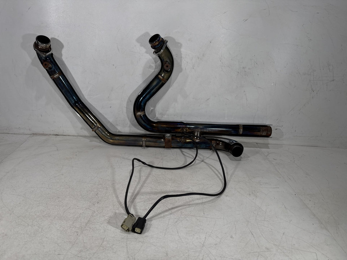 2012 Harley Street Glide Touring FLHX OEM Exhaust Header Pipes Muffler