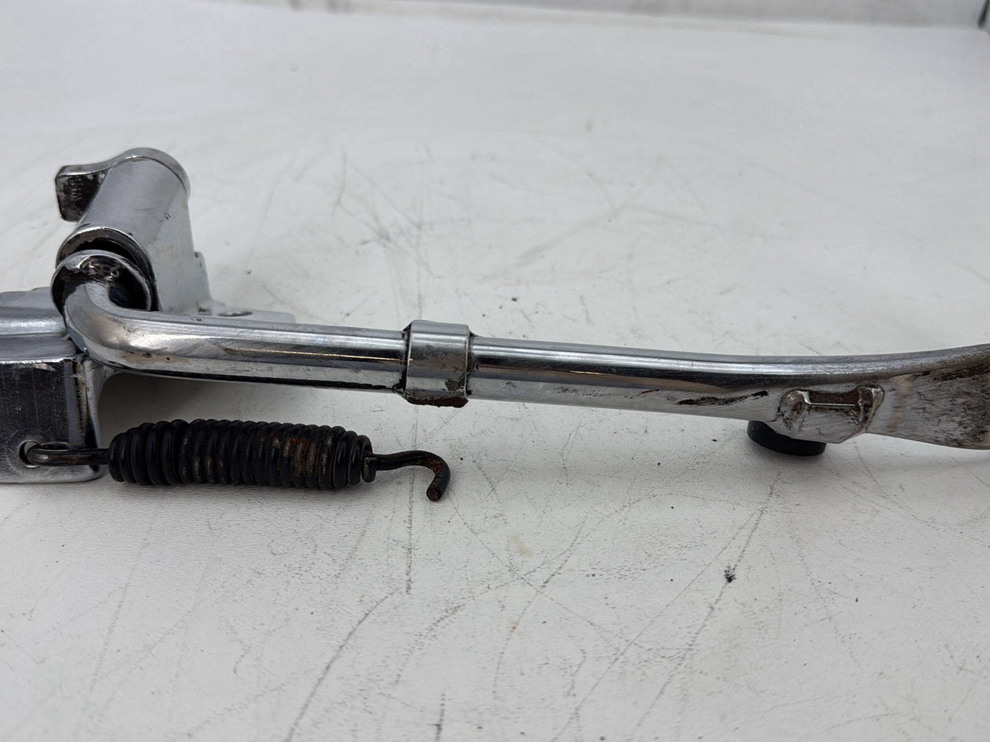11 Harley Electra Glide Ultra FLHTK OEM Left Side Jiffy Kick Stand &amp; Spring