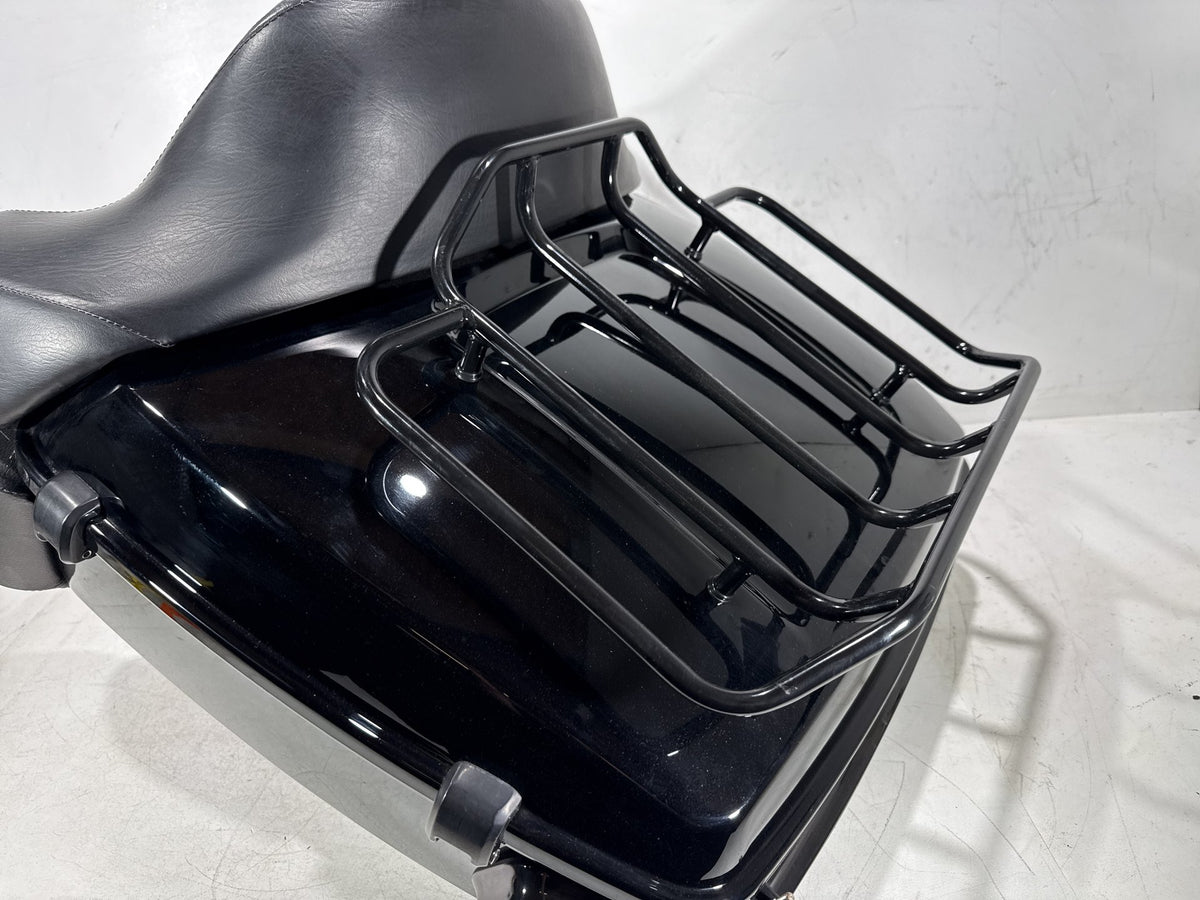 2014 Harley Touring FLHTK Electra Glide OEM Pass Backrest Tour Pak Luggage NOKey