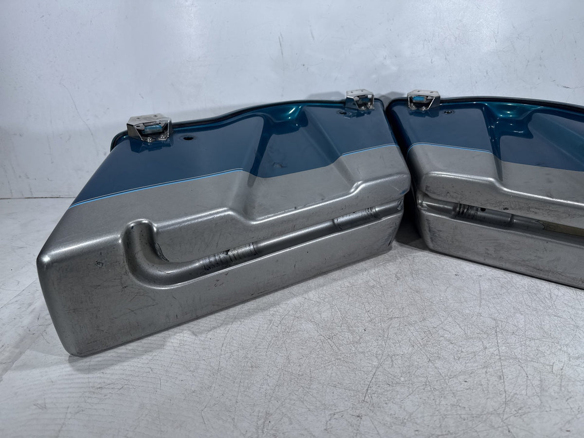 1995 Harley Electra Glide Touring FLHT OEM Left Right Saddlebags Luggage NOKey