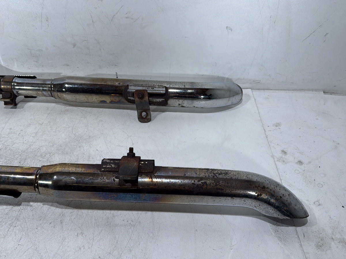 2004 Harley Heritage Softail Classic FLSTCI OEM Exhaust Header Pipes Muffler