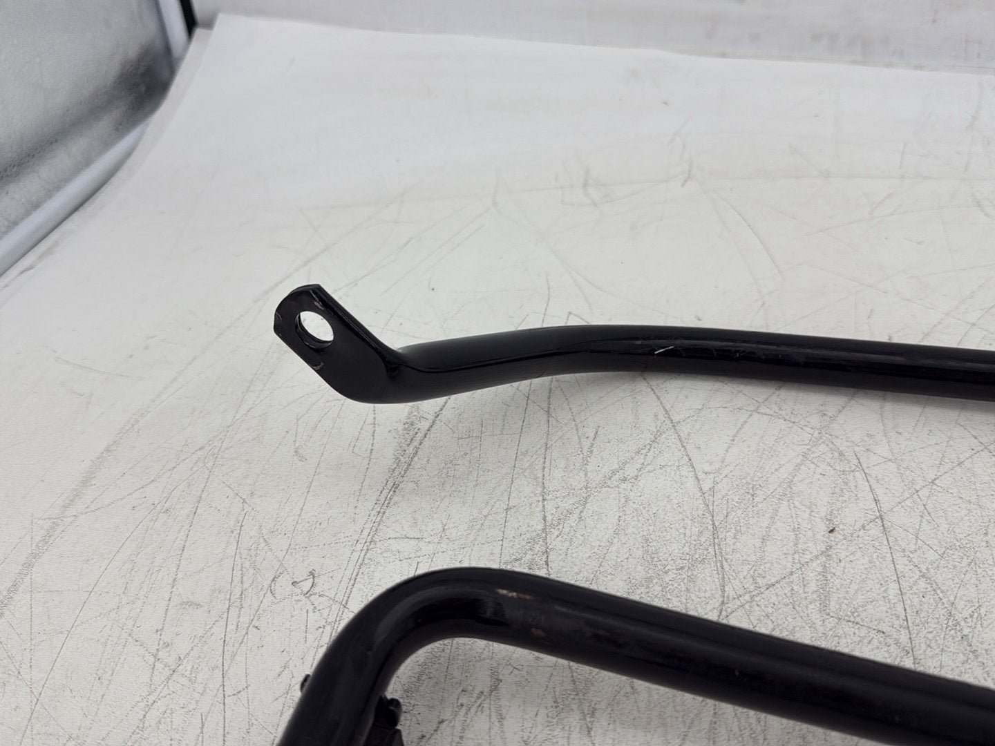 2016 Harley Road King Touring FLHR OEM Rear Left Right Saddlebag Guard Rails Bar