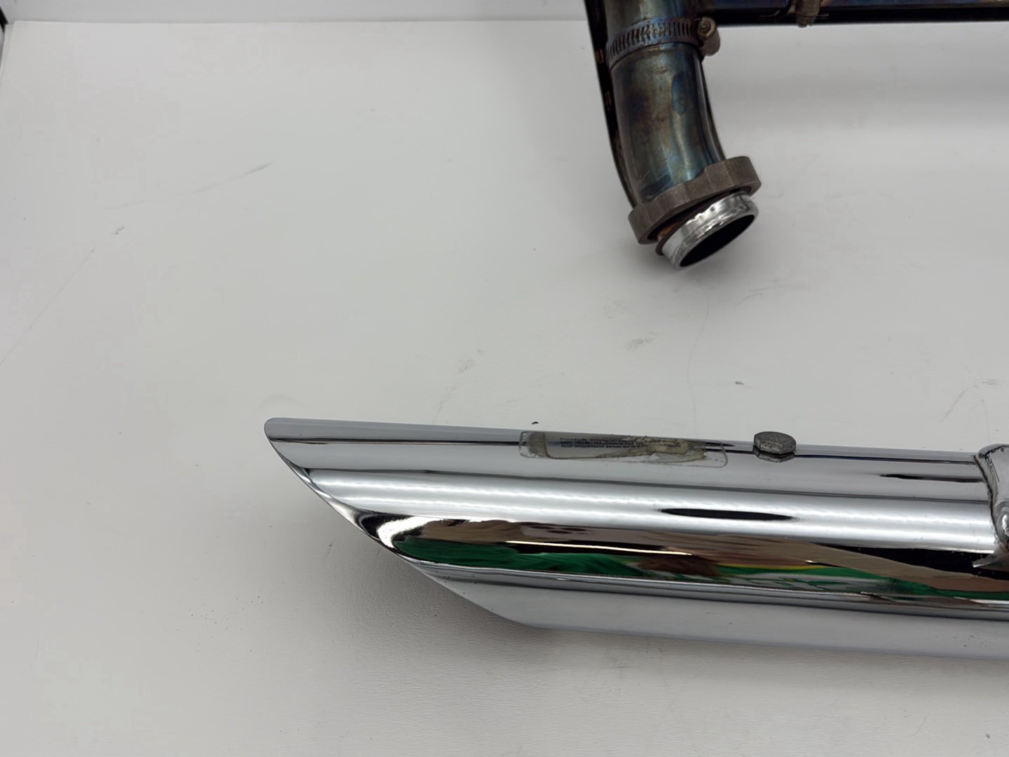 2003 Harley Sportster XL1200C 1200 Custom Anniversary OEM Exhaust Header Pipes Muffler