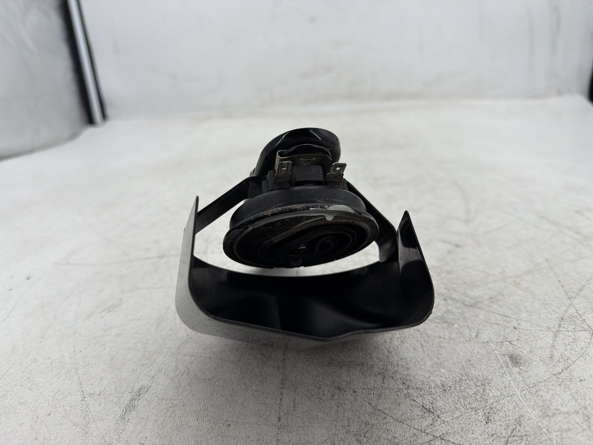 12 Harley Dyna Fat Bob FXDF 103 OEM Horn Signal Klaxon Chrome Cover DENTED BENT