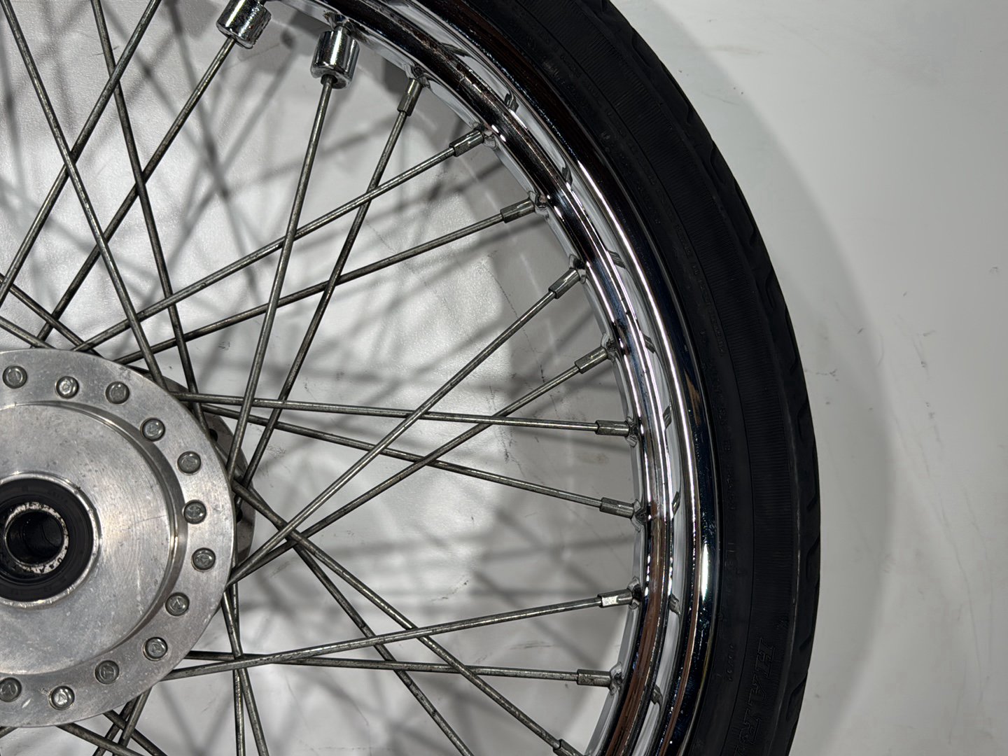 1997 Harley Sportster 1200 Custom XL1200C OEM Front Wheel Rim Tire Spoked