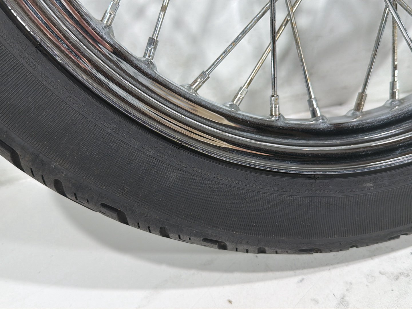 2005 Harley Sportster 1200 Roadster XL1200R OEM Front Rear Wheel Rim Tire Spoked