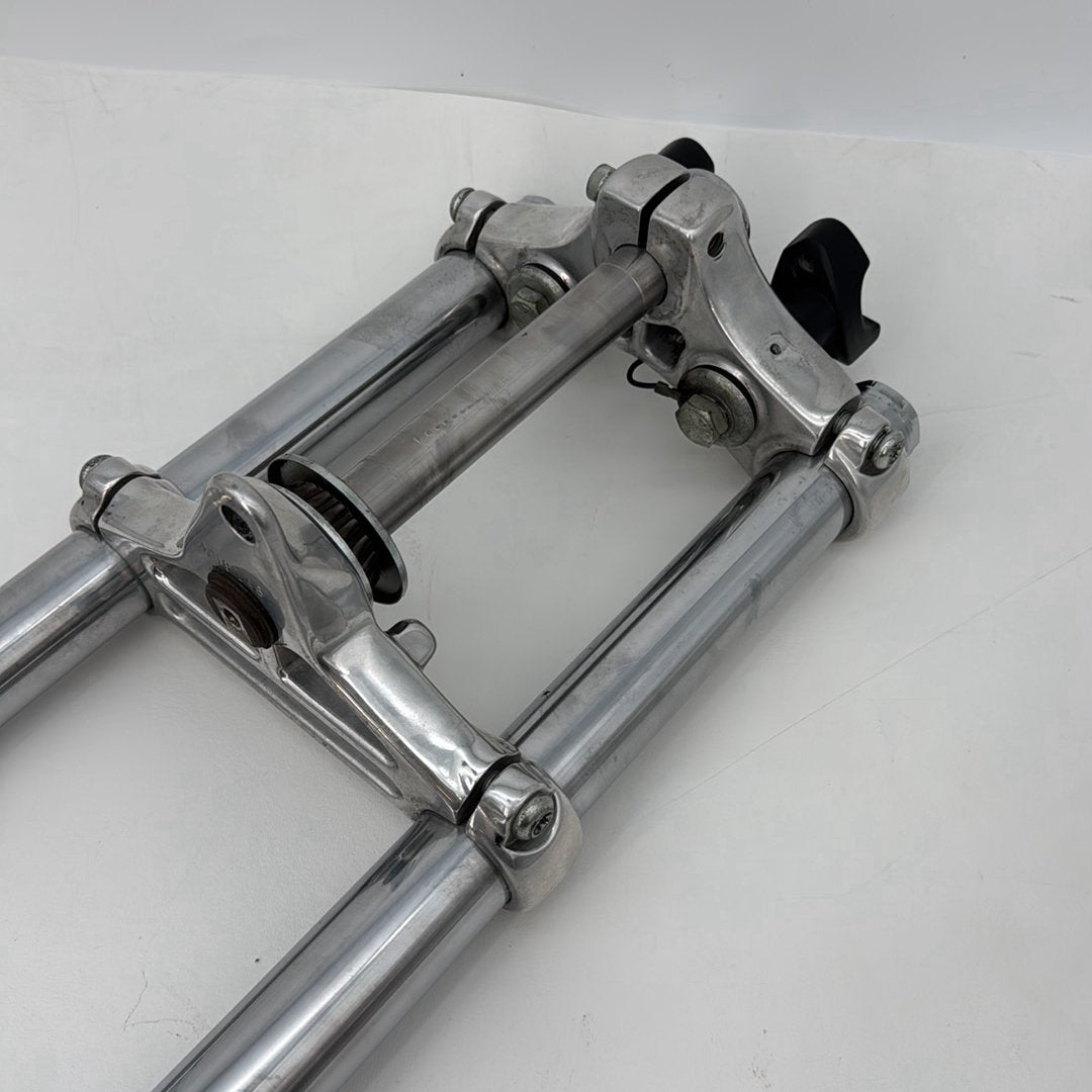 1991 - 2003 Harley-Davidson Sportster Base 1200 Front Triple Tree Set & LH RH Fork Legs Sliders  	45901-00