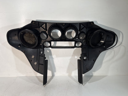 2007 - 2012 Harley-Davidson Touring Street Glide Front Inner Batwing Fairing Cover w/ Speaker SKULL covers Trim