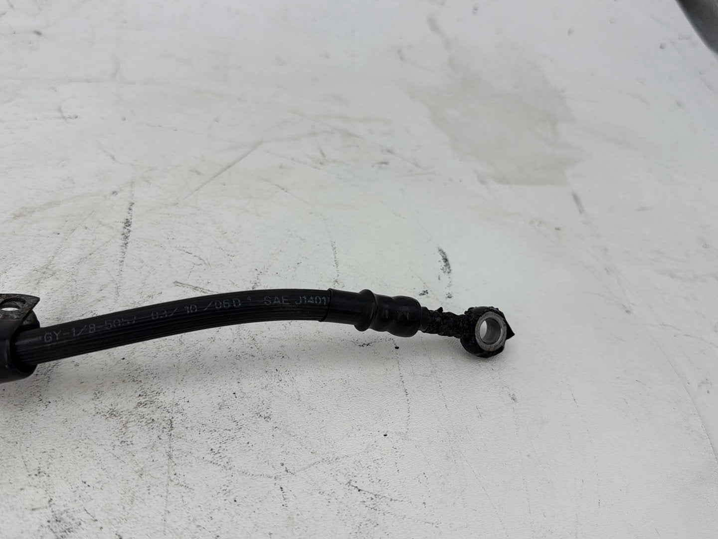 2006 Harley Dyna Super Glide Custom FXDCI OEM Rear Brake Hose Line Pipe