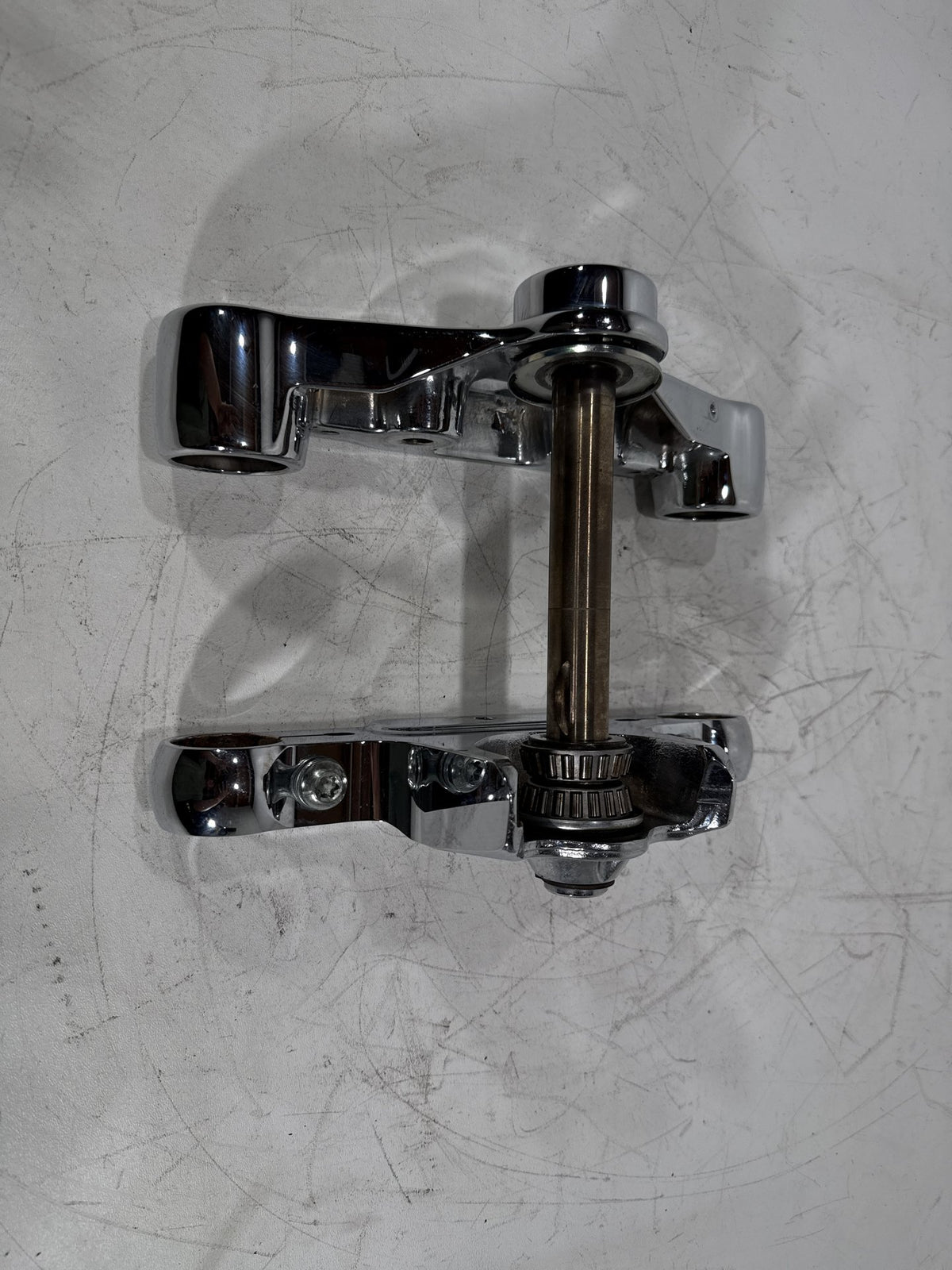 2003 Harley Softail Deuce FXSTDI OEM Front Fork Upper Lower Triple Tree