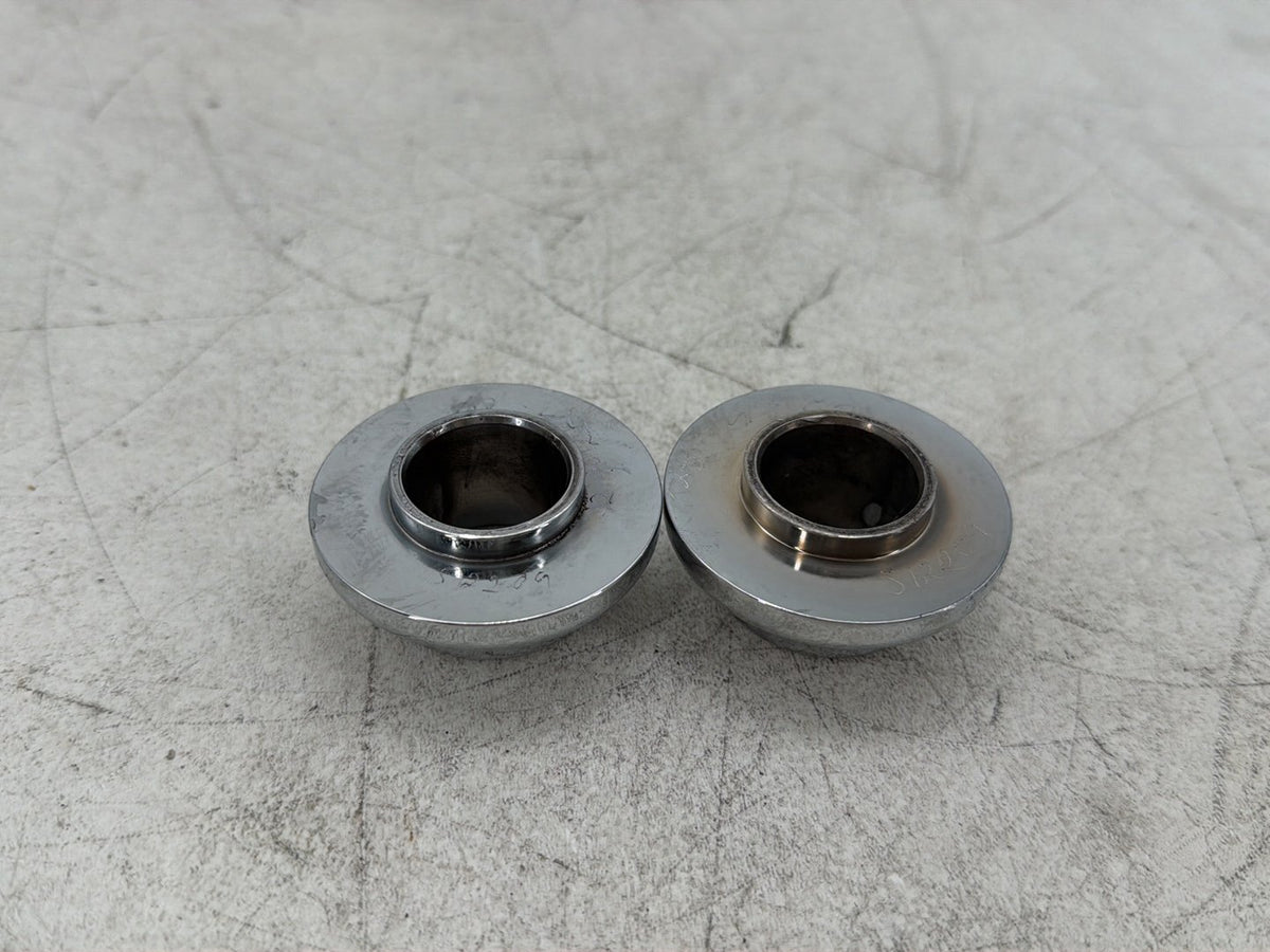 2009 Harley Road Glide Touring FLTR OEM Front Wheel Axle Nut Covers Caps