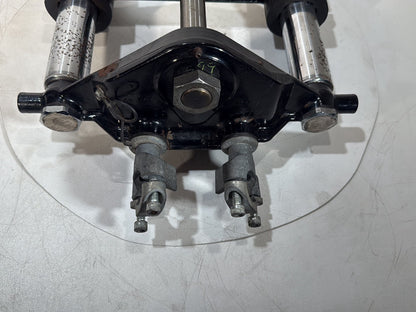 2007 - 2012 Harley-Davidson Touring Street Glide Front Triple Tree Set & LH RH Fork Legs Sliders