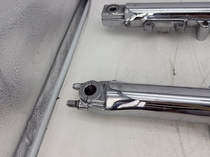 2006 Harley Softail FLSTCI Heritage Classic OEM Front Triple Tree Set & LH RH Fork Legs Sliders