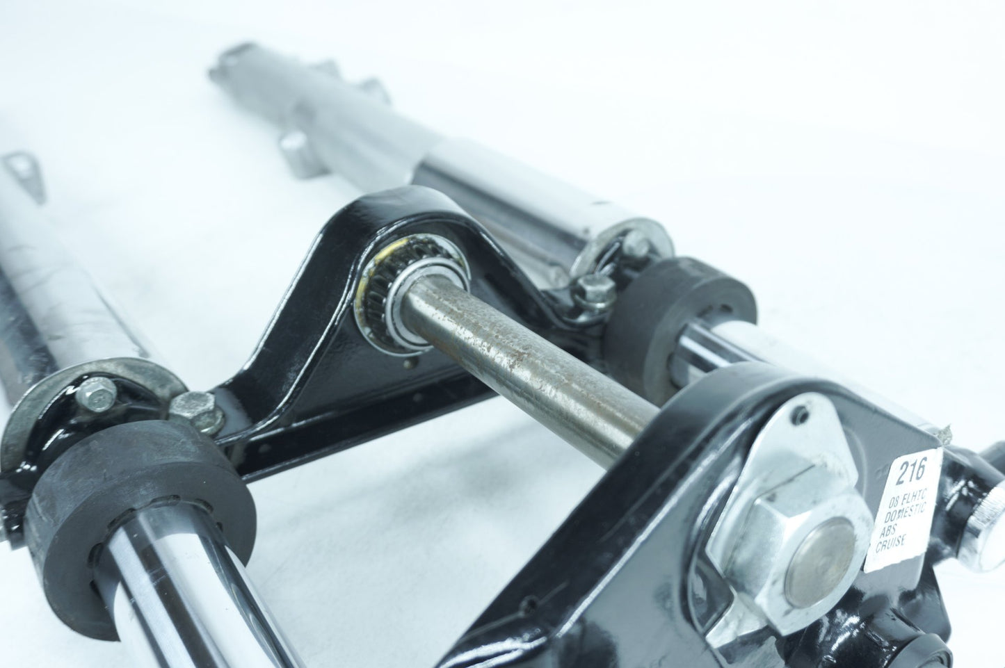 2007 - 2012 Harley-Davidson Touring Electra Glide Classic Front Triple Tree Set & LH RH Fork Legs Sliders  	45446-87A