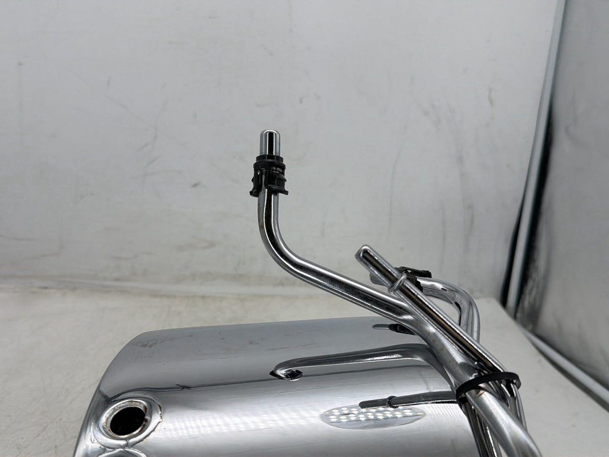 2005 Harley Softail Fat Boy FLSTF OEM Oil Tank Reservoir Bottle Canister & Dipstick