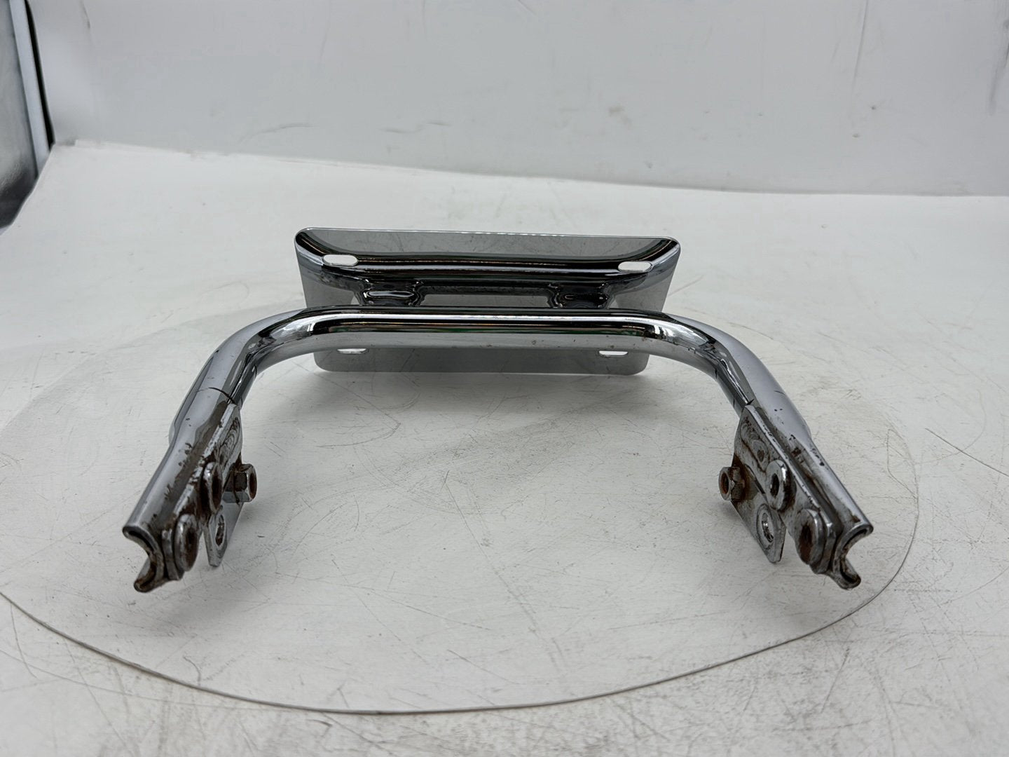 2008 Harley Electra Glide Touring Ultra FLHTCUI OEM Rear License Plate Support Bar Holder