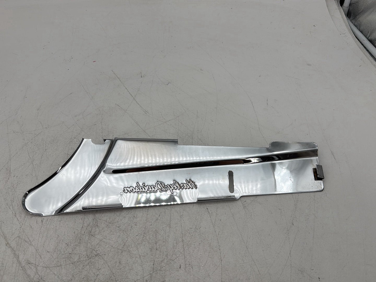 2000 Harley Dyna FXDWG Wide Glide OEM Rear Belt Debris Deflector Guard