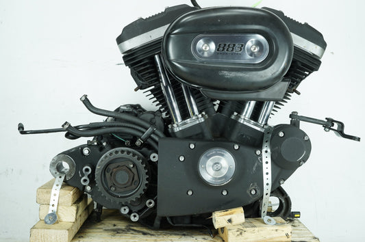 2009 - 2016 Harley-Davidson Sportster Iron EFI 883 Engine Motor Transmission 19519-13B