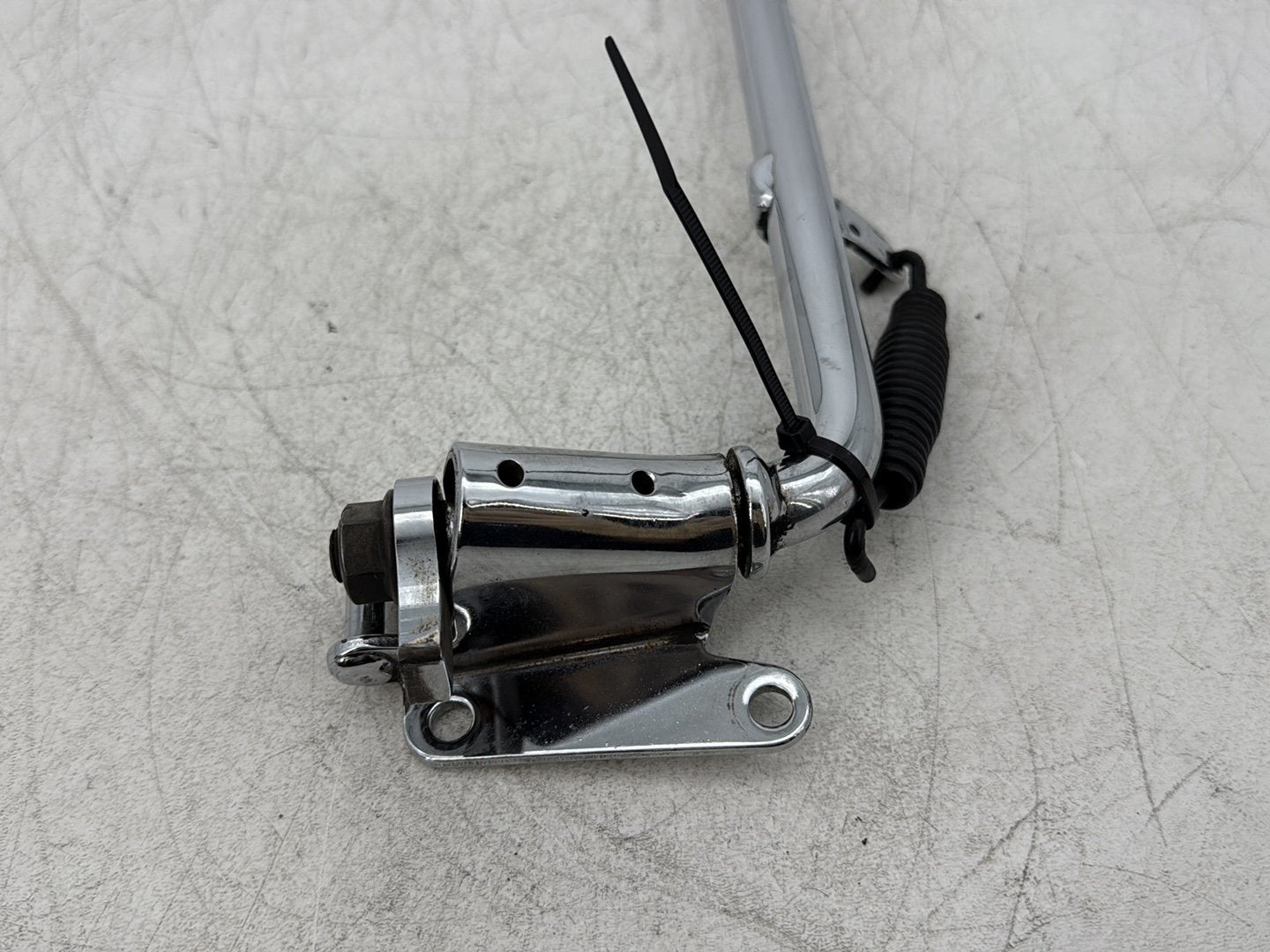 1995 Harley Road King Touring FLHR OEM Left Side Jiffy Kick Stand & Spring