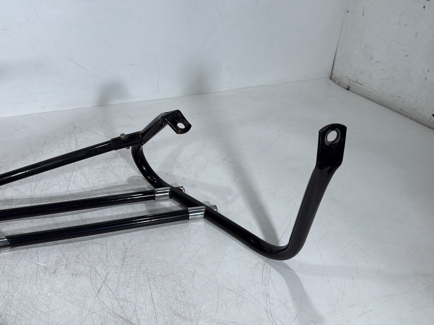 2008 Harley Touring FLHT Electra Glide OEM Rear Left Right Saddlebag Guard Rails Bar