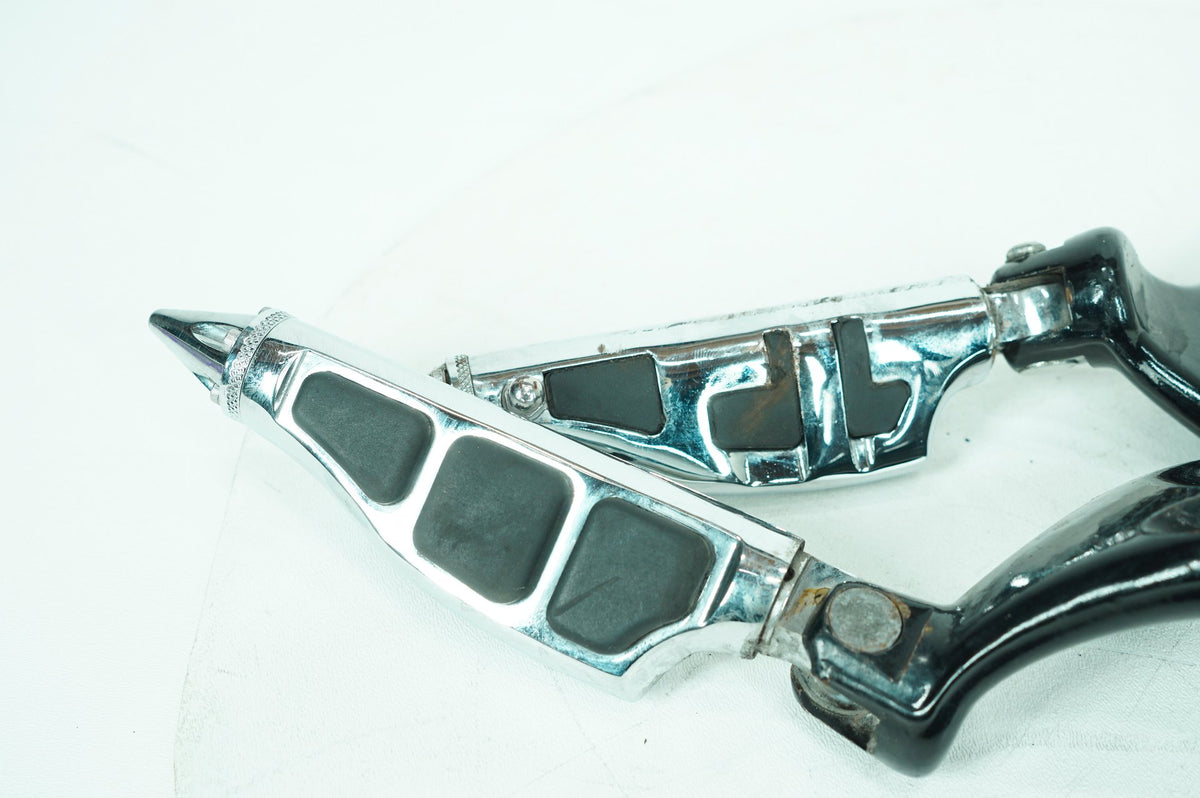 Passenger Left & Right Foot Pegs, 49314-04, 2007, Harley-Davidson, Sportster, Custom, XL1200 C