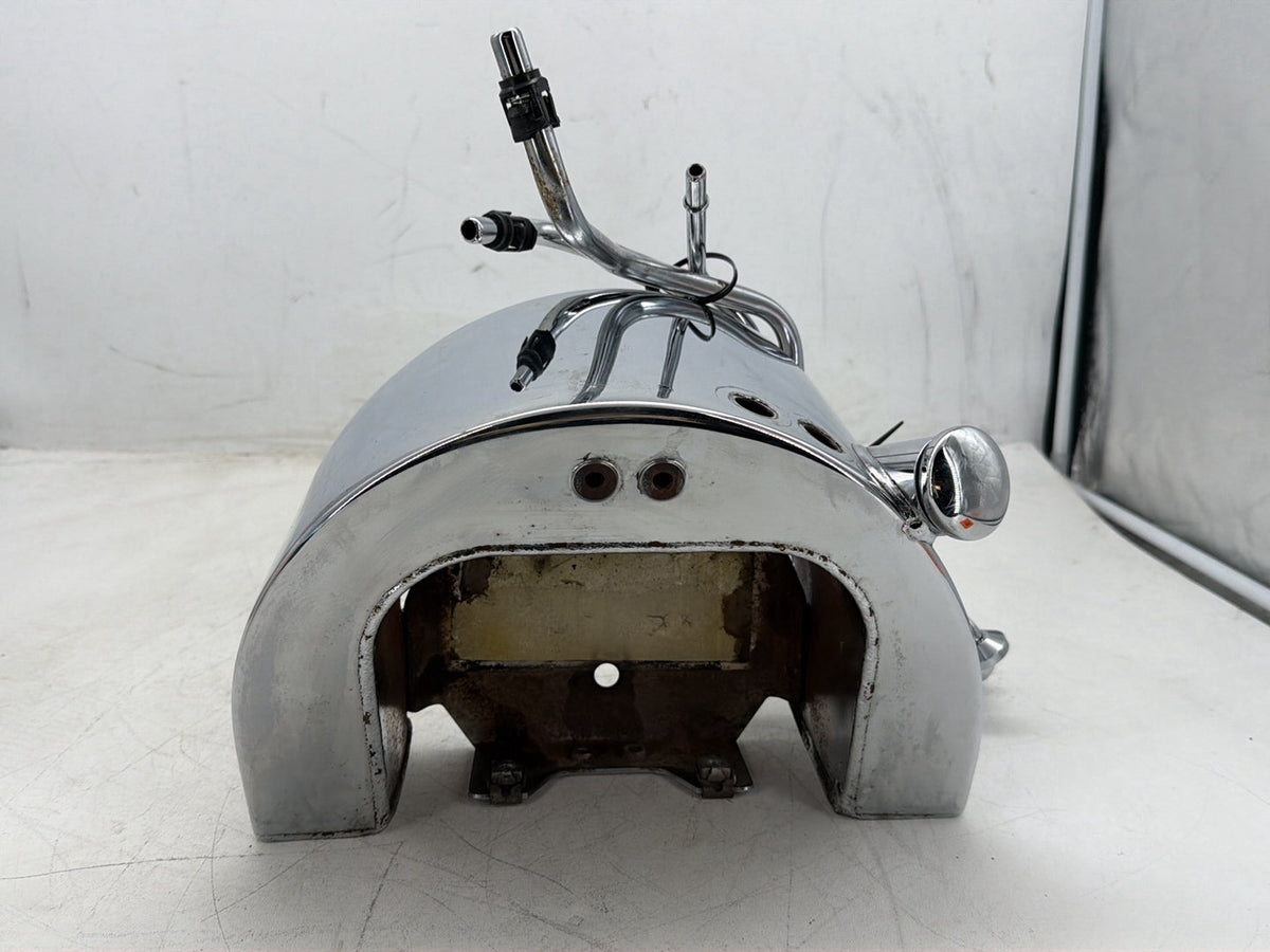 2005 Harley Softail Fat Boy FLSTF OEM Oil Tank Reservoir Bottle Canister & Dipstick