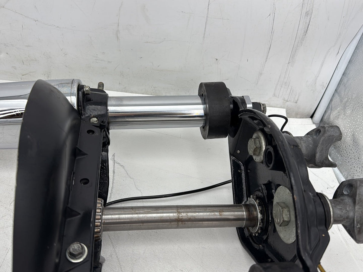 1995 Harley Road King Touring FLHR OEM Front Triple Tree Set & LH RH Fork Legs Sliders