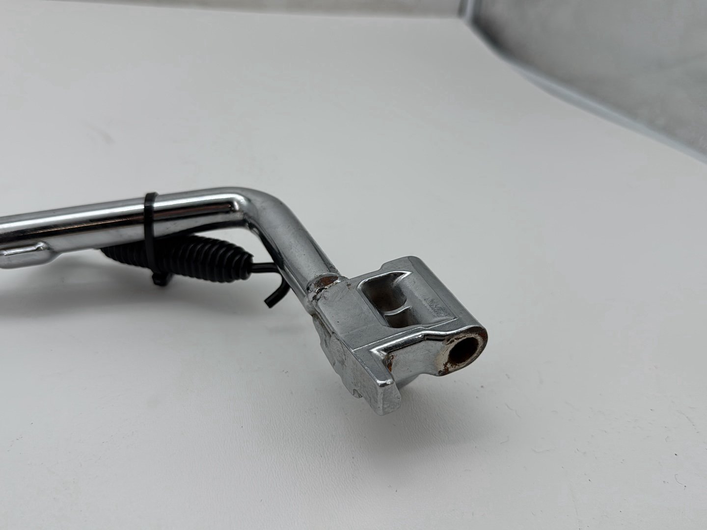 2008 Harley Softail Deluxe FLSTN OEM Left Side Jiffy Kick Stand & Spring