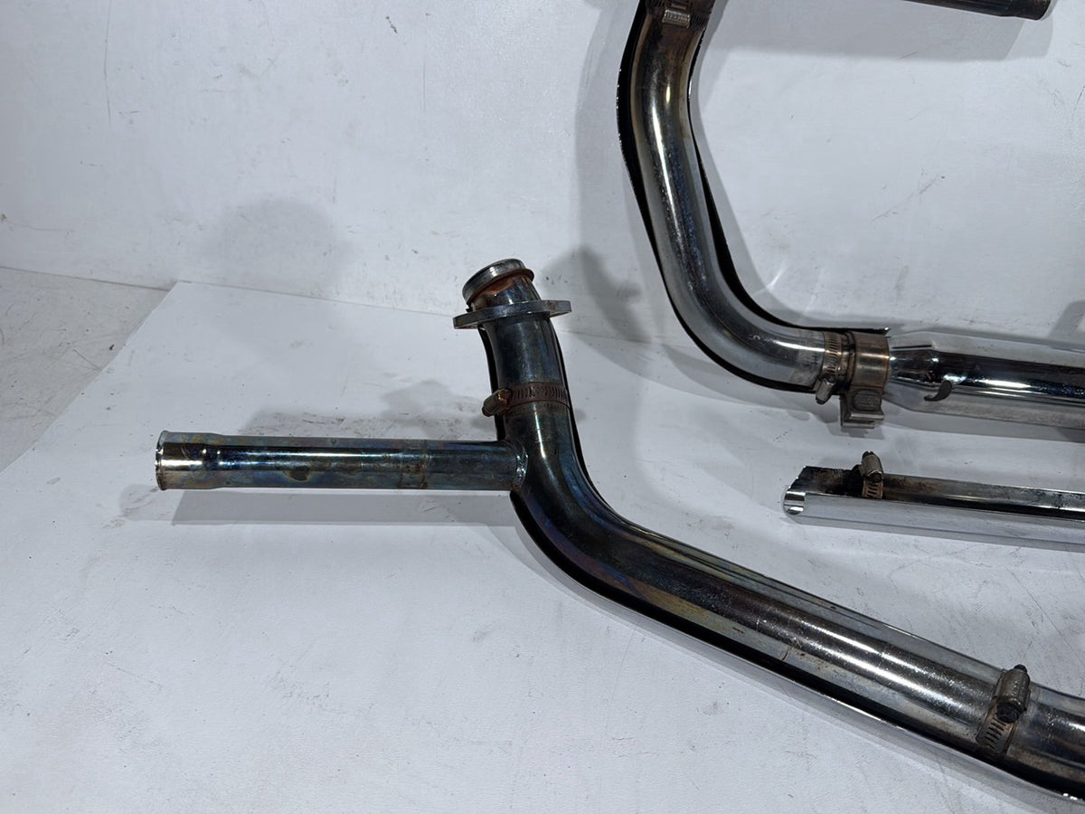 2001 Harley Sportster 88 XLH883 Exhaust Header Muffler Pipes Screamin Eagle SCRATCHED