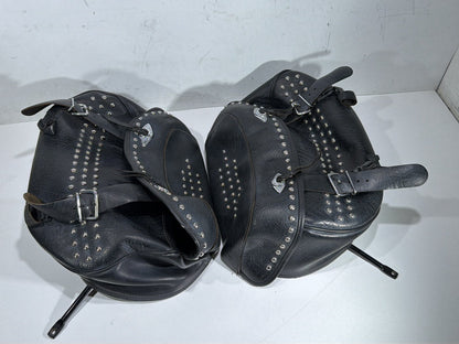 2011 Harley Heritage Softail Classic OEM Rear Right 1 Saddlebag Luggage Leather