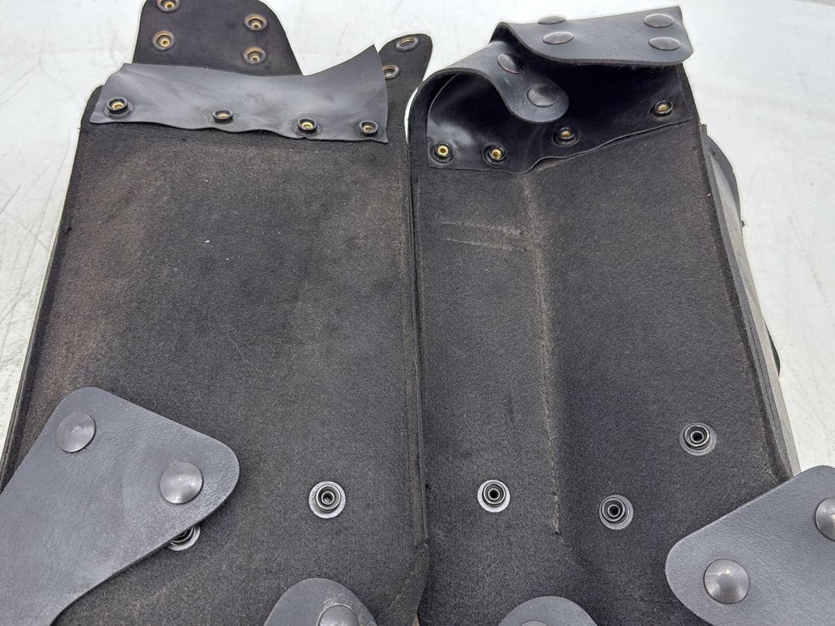 1998 Harley Touring Electra Ultra OEM Rear Left Right Saddlebags Luggage Leather