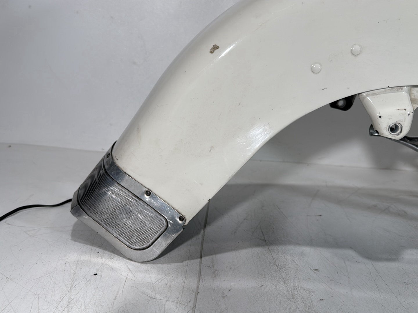 1999 - 2006 Harley-Davidson Touring Road King Police Front Wheel Fender Shell Panel w/ Front Fender Bumper Rail Cushion