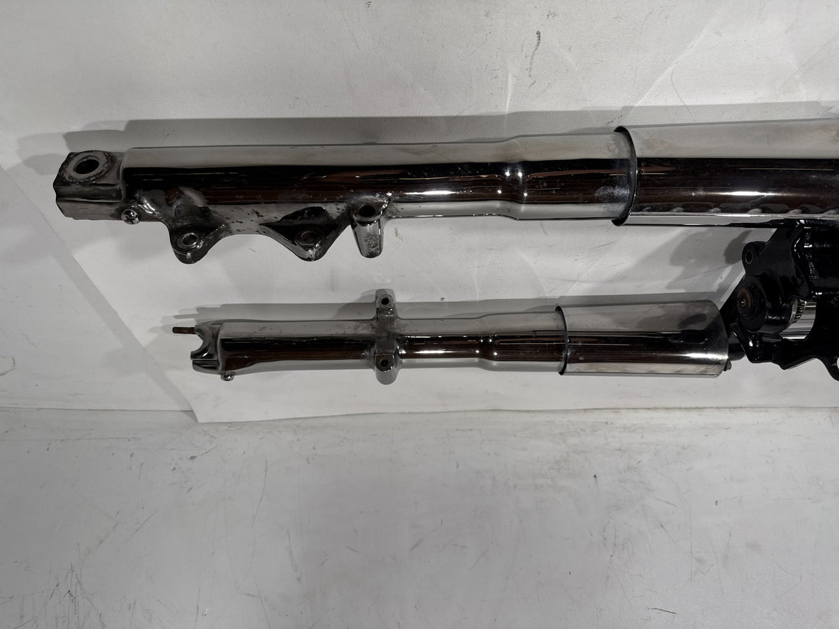 1995 Harley Heritage Softail OEM Front Triple Tree Set & LH RH Fork Legs Sliders