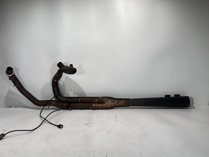 2008 - 2016 Harley-Davidson Touring Street Glide Exhaust Header Pipes Muffler 66855-10A